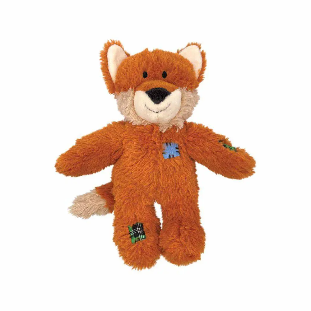 KONG Wild Knots Fox S/M 24x19x7,5 cm - ræv bamse til hunde